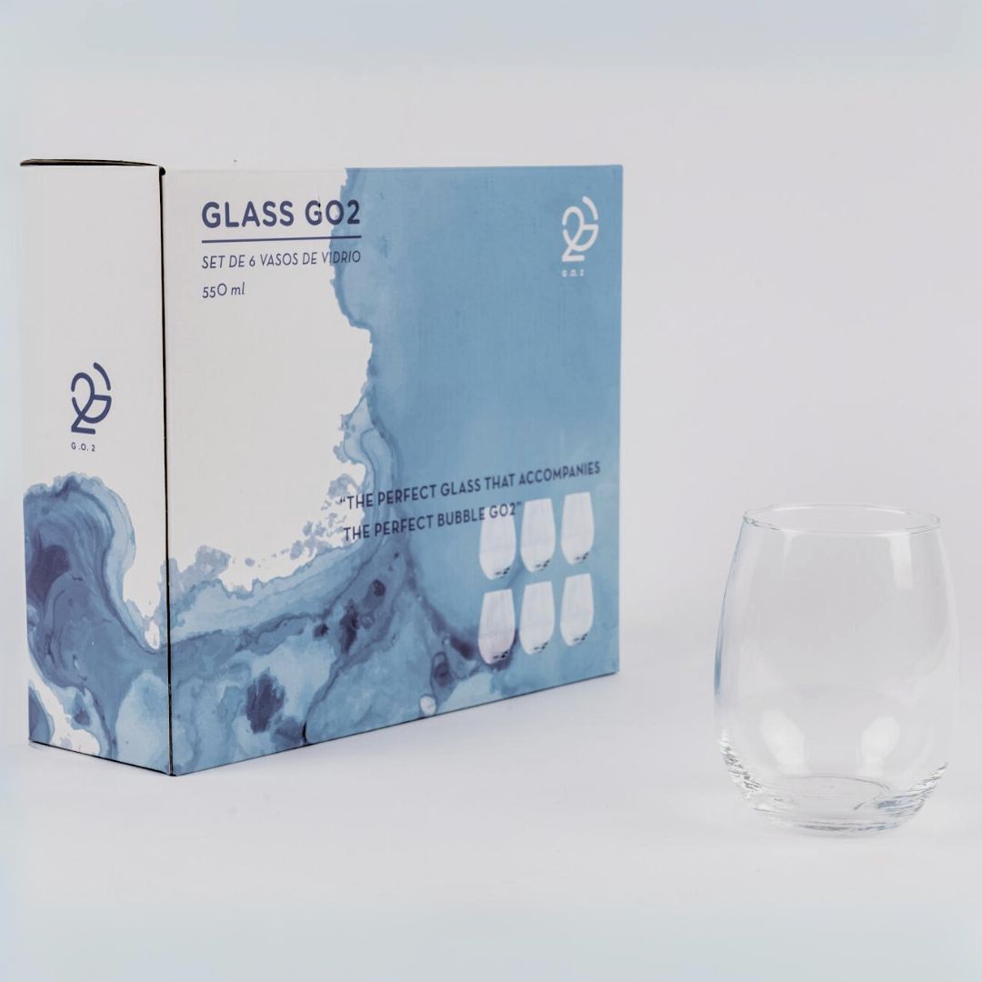 Set Vasos de Vidrio GO2 - 590 ml (6 unidades)