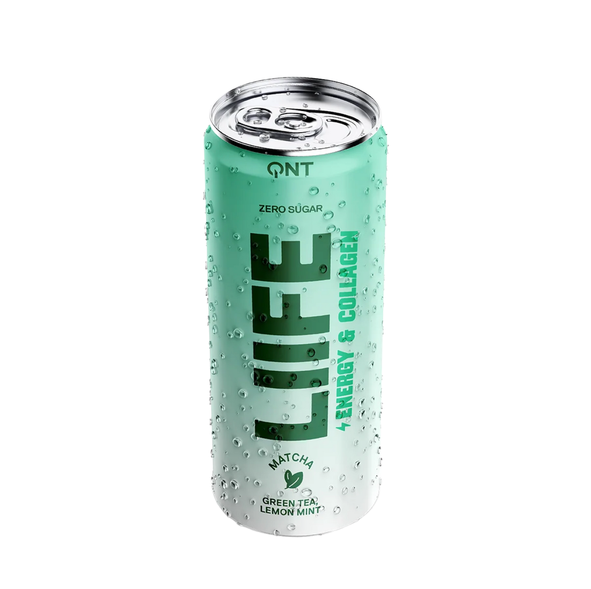 Bebida Energía y Colágeno Matcha Limón Menta - 250 ml